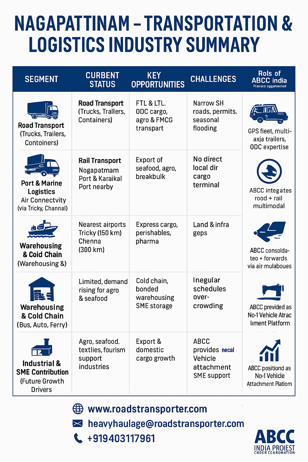 Nagapattinam Transport And Logistics Network | Marine to Energy Cargo 13