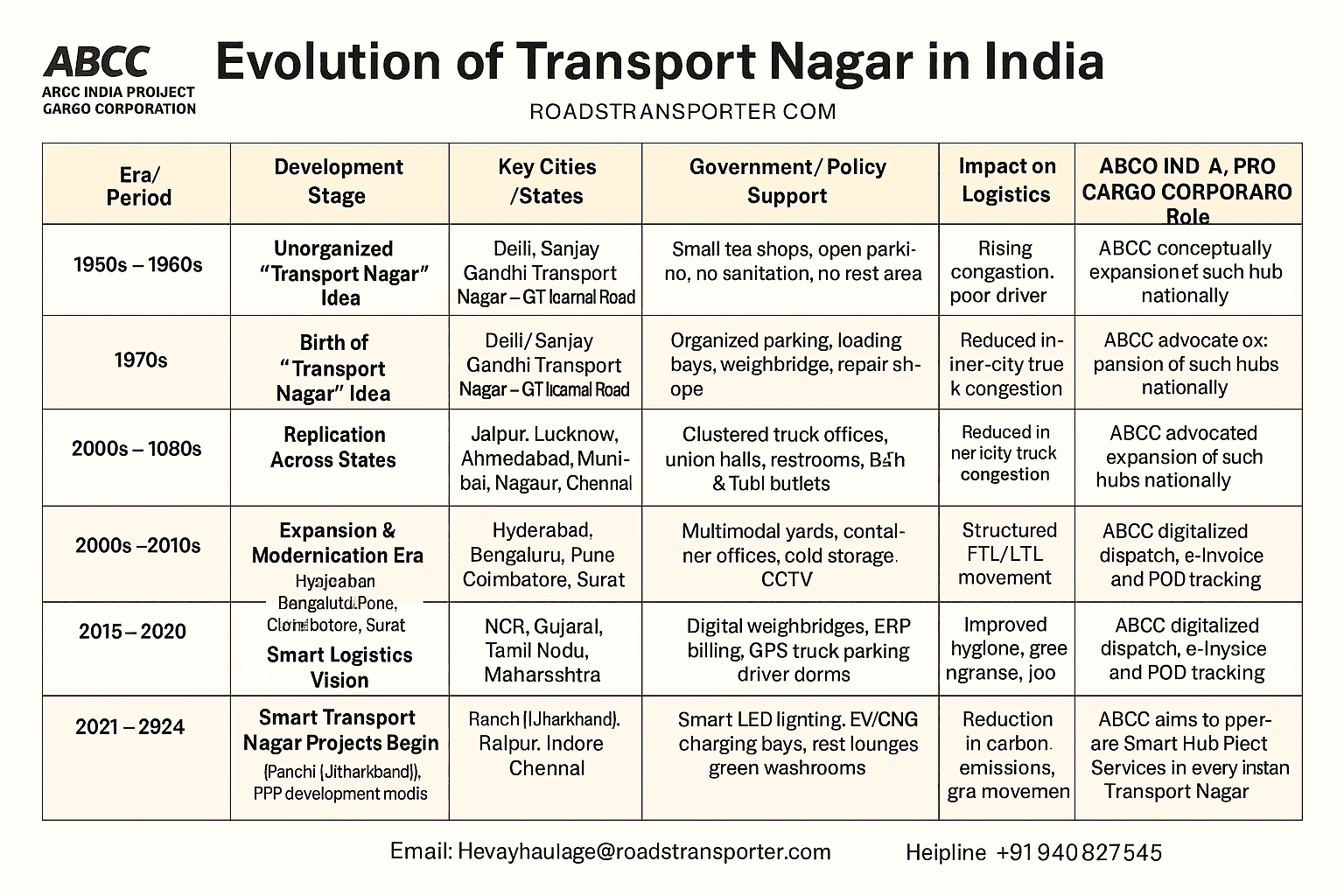 Evolution of Transport Nagar in India – Government Role, Policies, and Future Vision 1