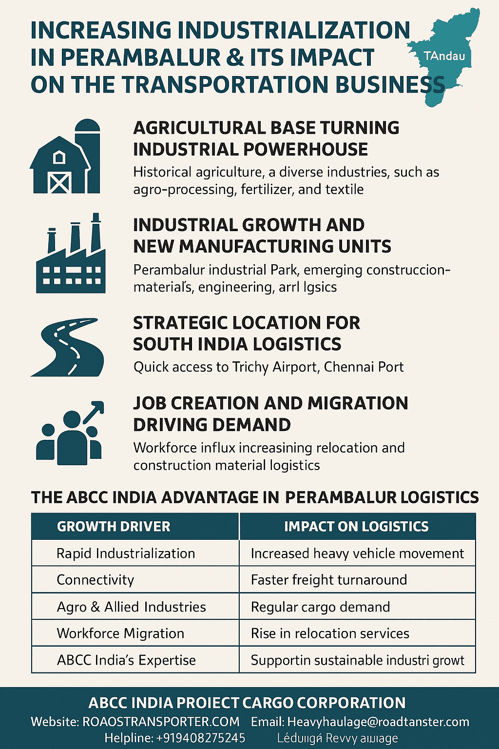 Increasing Industrialization in Perambalur & Its Impact on the Transportation Business