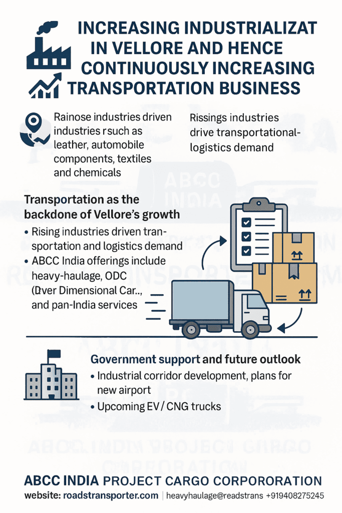 Best Transport & Logistics Company in Vellore | Leather to Solar Industry Freight Forwarding 2