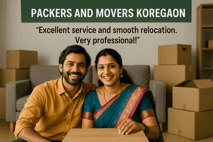 PACKERS AND MOVERS IN KOREGAON PARK