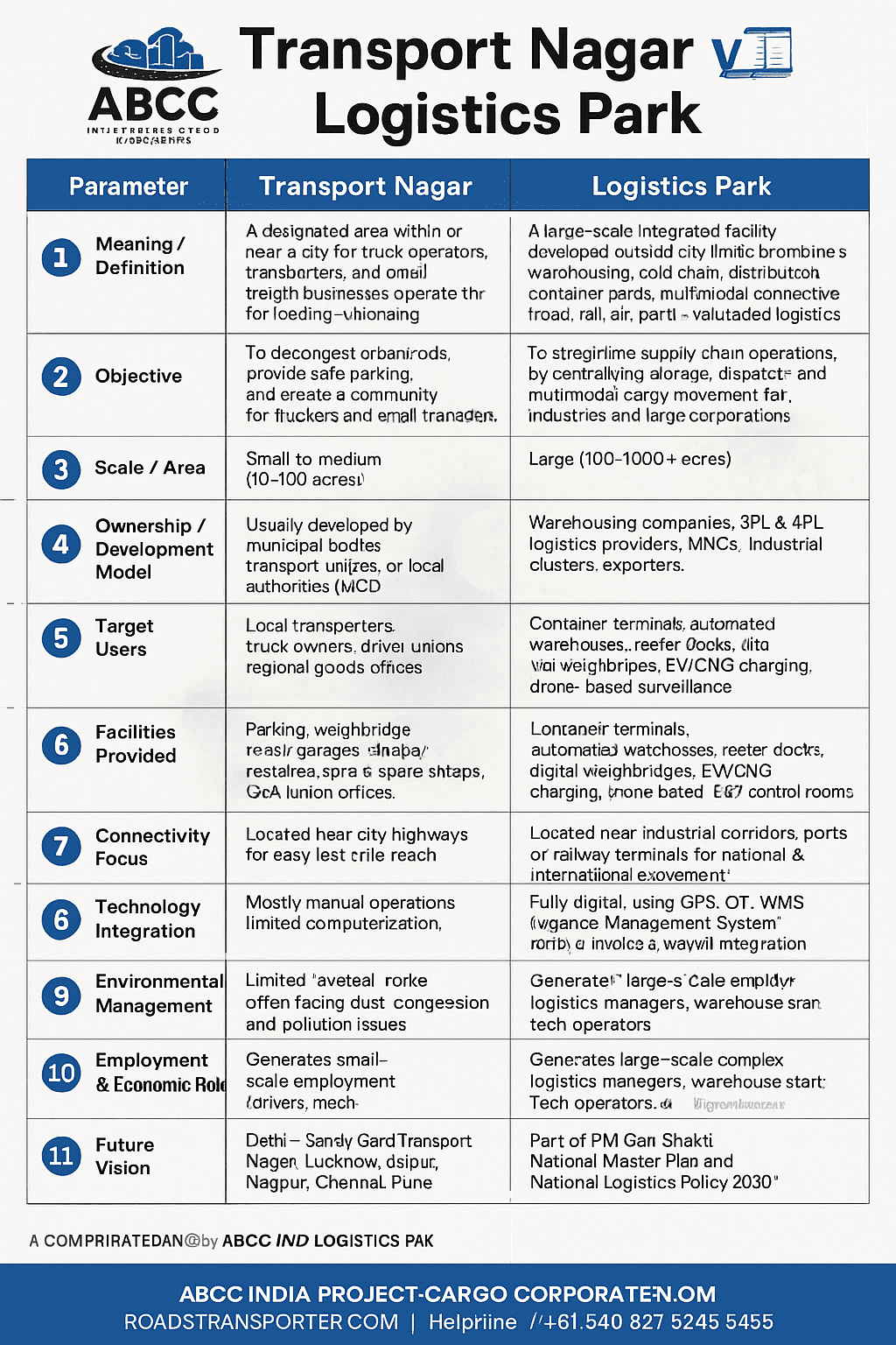 Evolution of Transport Nagar in India – Government Role, Policies, and Future Vision 2