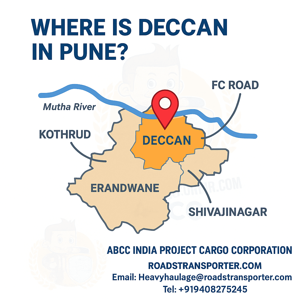 Where is Deccan in Pune