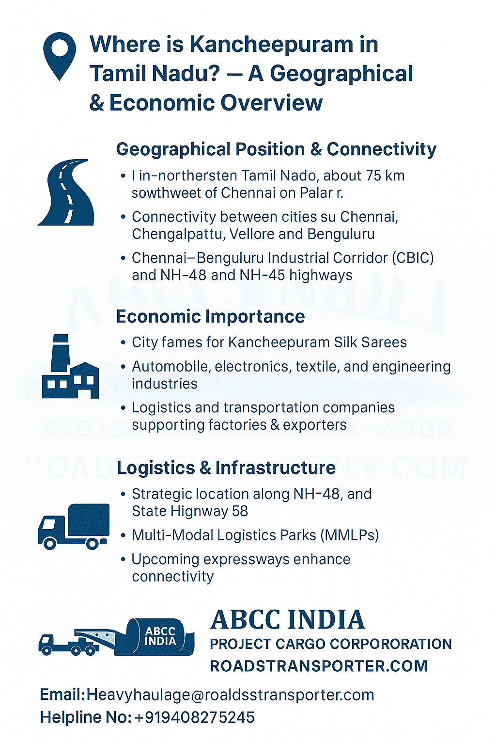 Where is Kancheepuram in Tamil Nadu