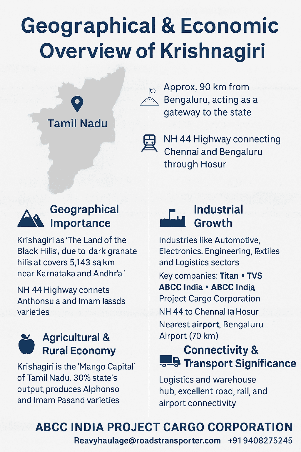 Industrial Logistics And Trucking Solutions in Krishnagiri 1
