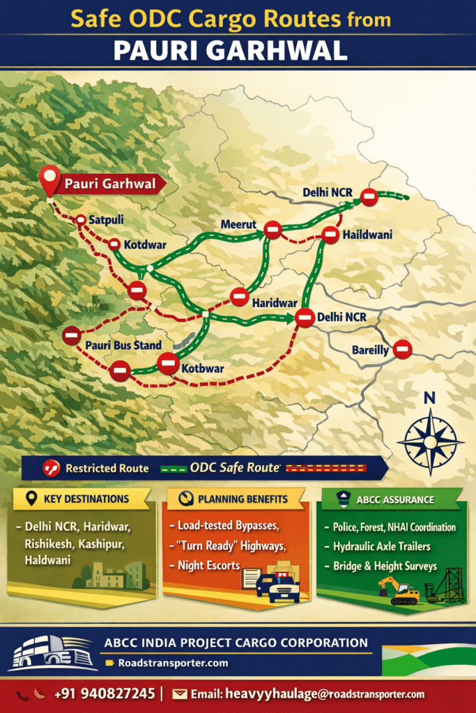 Pauri Garhwal Truck Transport & Logistics Services – ABCC 14