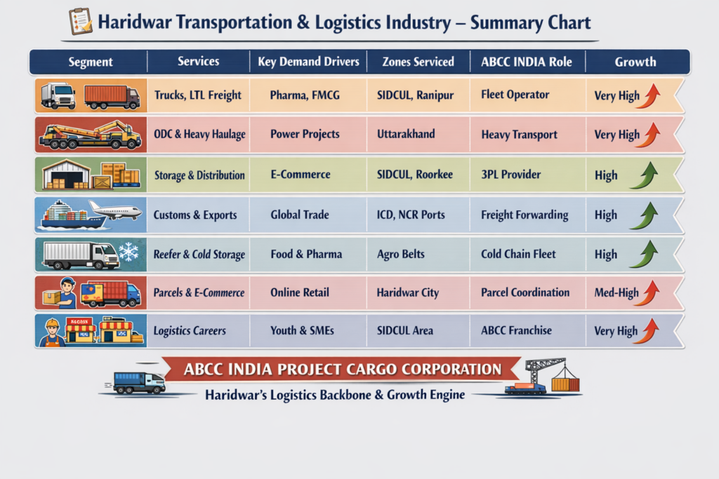 Top Transport Company in Haridwar for Industries 15