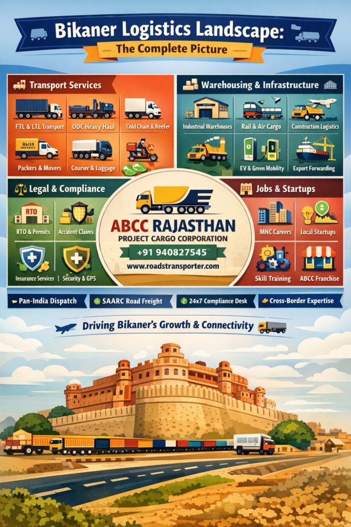 🚛 Bikaner Goods Transport Services for Factories & Traders 19