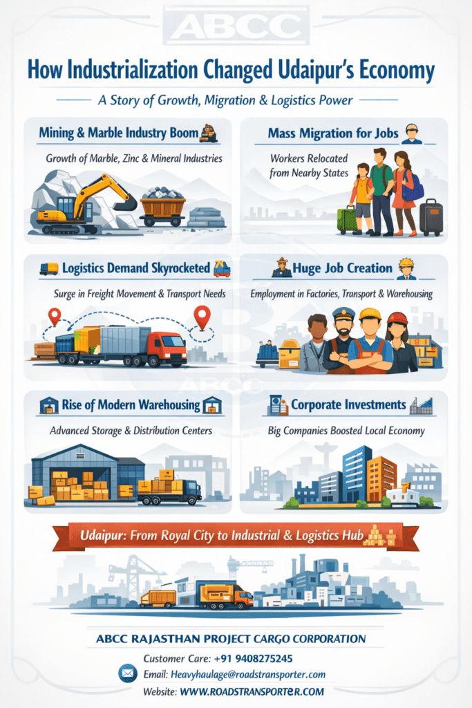 Top Transport Company in Udaipur for Industrial & Household Shifting 2