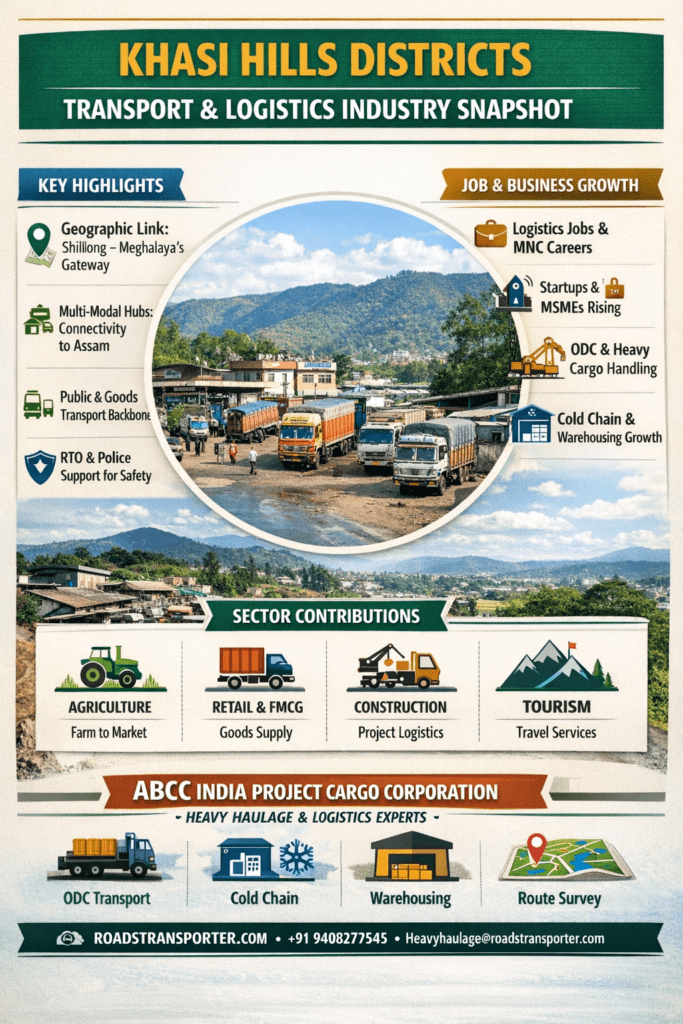 📦 Transport & Logistics Hub of Khasi Hills Districts 19