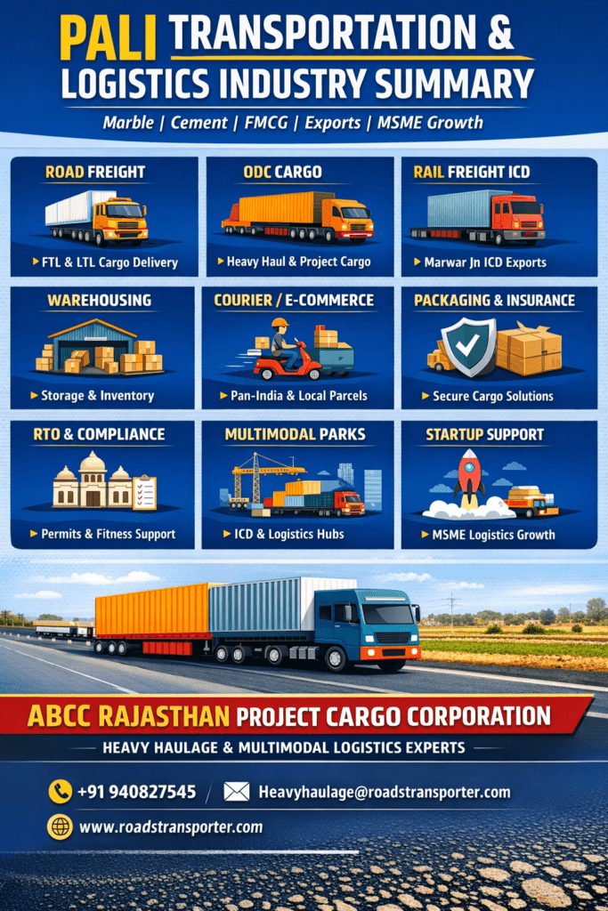 PALI TRANSPORTATION & LOGISTICS INDUSTRY