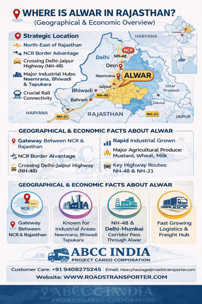 Top Transport Company in Alwar – Industrial & Household Logistics 1