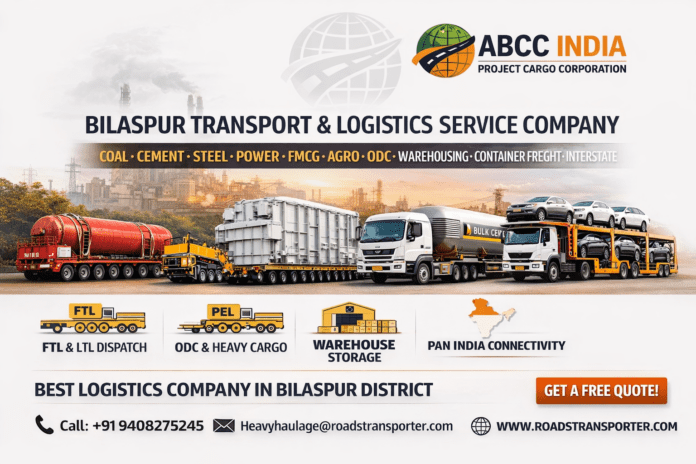 Bilaspur Transport And Logistics Service Company Bilaspur Transport And Logistics Service Company