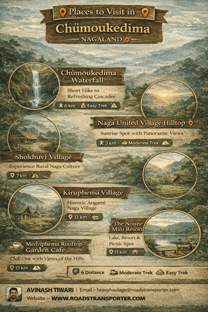 Places to Visit in Chümoukedima Nagaland