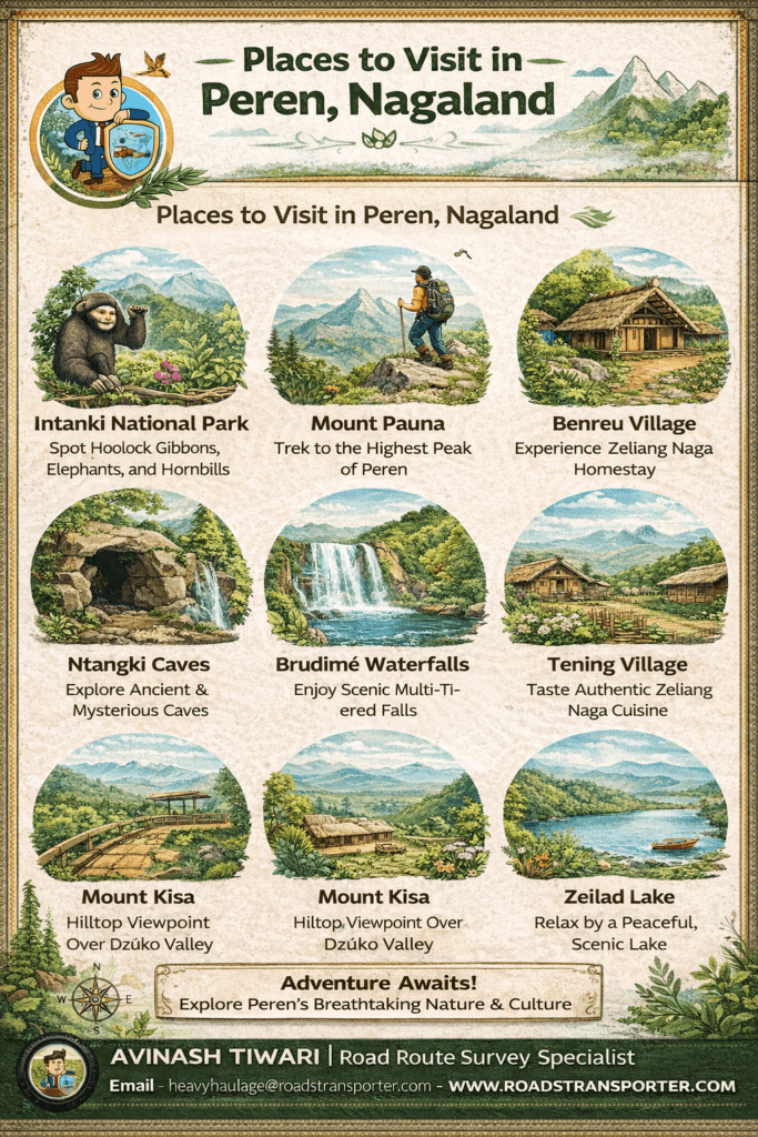 Places to Visit in Peren Nagaland