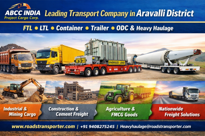 Aravalli Transport And Logistics Services Aravalli Transport And Logistics Services