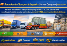 π Banaskantha Goods Transport Company | All India Truck Banaskantha Transport And Logistics Company
