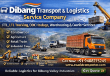 📦 Best Transport And Logistics Services in Dibang Valley Dibang Transport And Logistics Company
