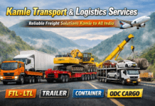 π Truck Transport in Kamle Arunachal Pradesh β Container, Trailer & ODC Cargo Services Kamle Transport & Logistics Services