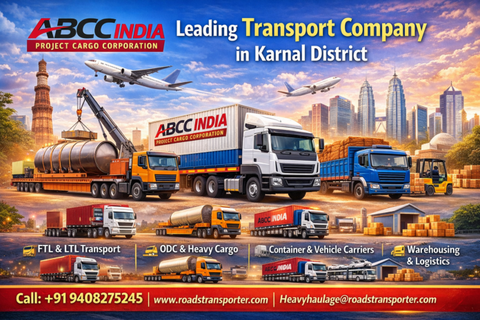 Karnal transport and logistics service company
