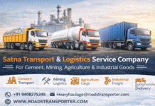 🏗️ Satna Cement & Mining Transport Company | Trailer, Taurus & Heavy Cargo Logistics Satna Transport And Logistics Services