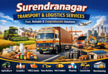 📦 Surendranagar Goods Transport Services | On-Time Delivery Surendranagar transport and logistics service company