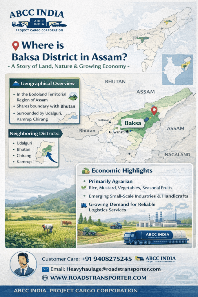 📦 Best Transport Services in Baksa | All India Logistics Experts 1