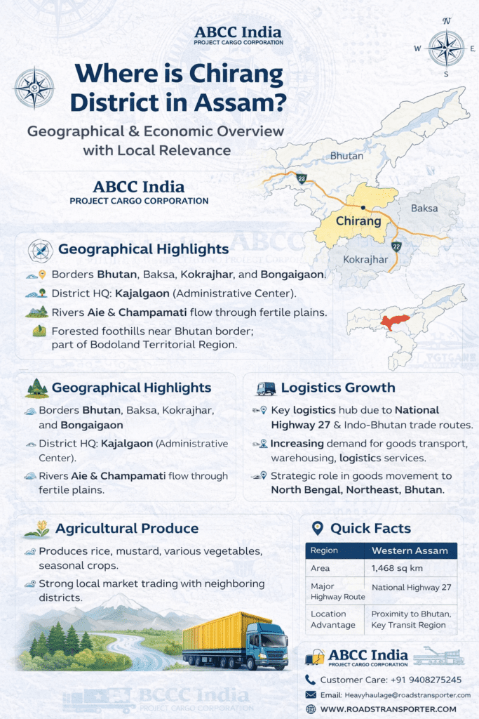 📦 Chirang Transport Company | Truck & Logistics Experts 1