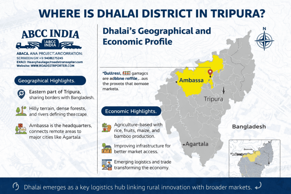 Dhalai to All India Transport Services | ABCC Logistics 1