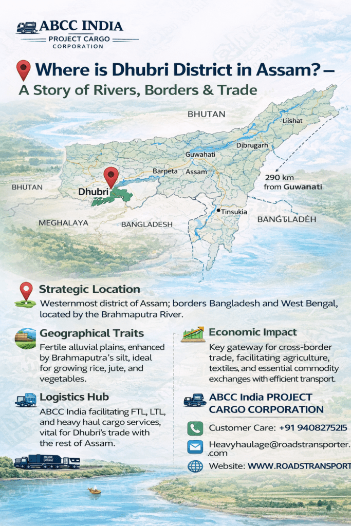 🚛 Dhubri Logistics Services | All India Transport Experts 1