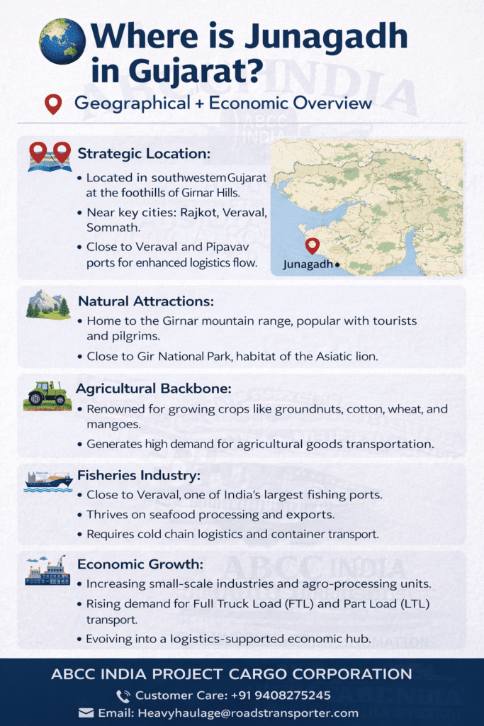 🚛 Junagadh Goods Transport Services | Complete Logistics for Fisheries, Pharma & Manufacturing 1