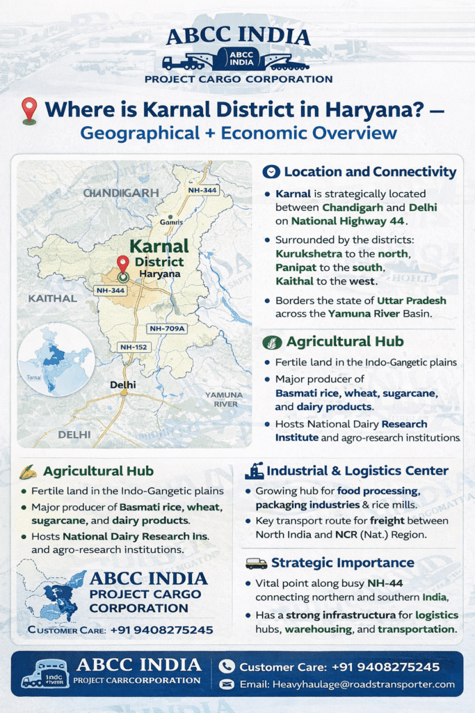 🚛 Karnal Transport Company – Trucking, Container & Warehouse Logistics 1