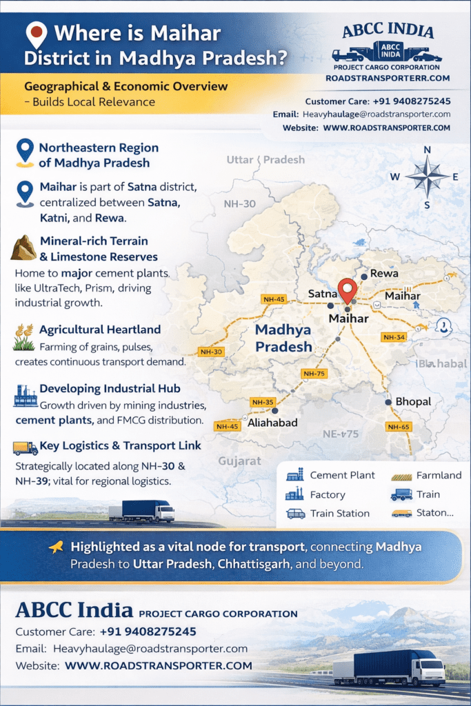 🚚 Maihar to All India Transport Services | Fast & Safe Logistics 1