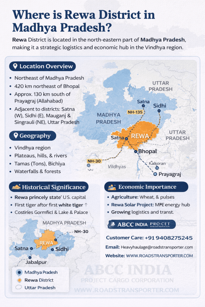 π¦ Rewa Industrial Logistics Company | Truck Transport MP 1