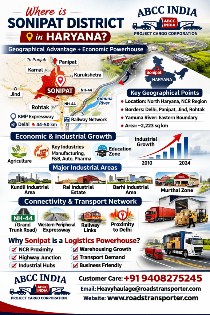 🚛 Top Goods Transport Company in Sonipat – Fast Pan-India Delivery 1