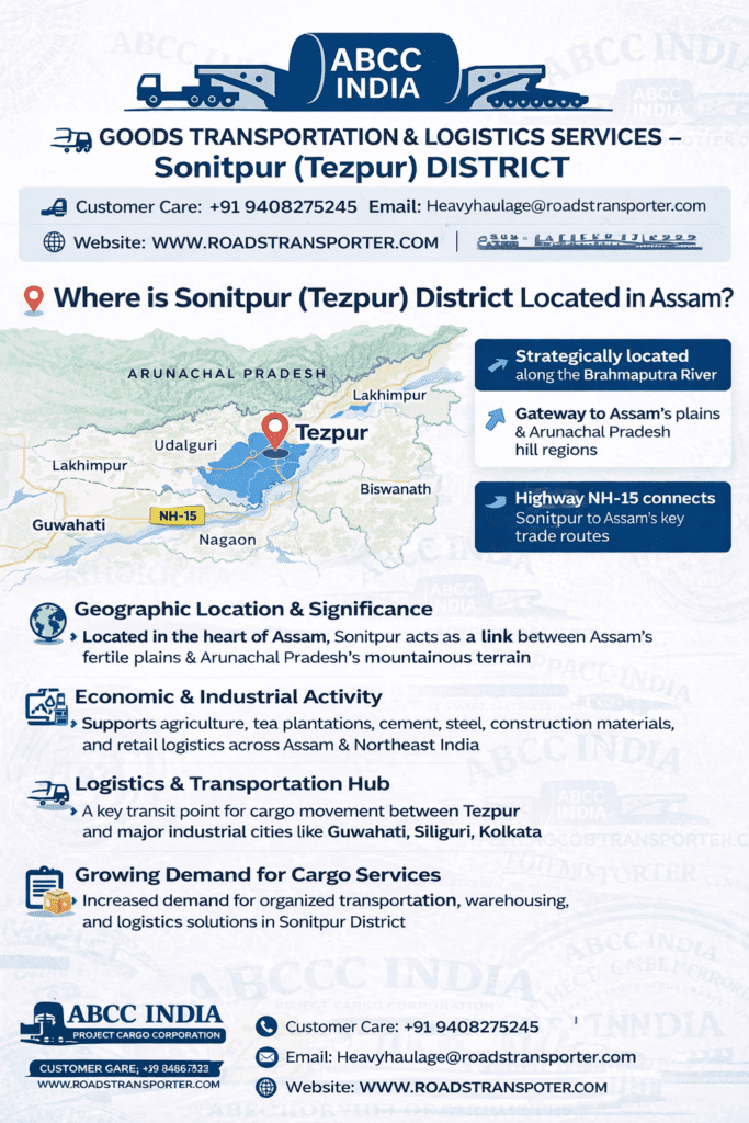 🚛 Sonitpur Assam Cargo Transport And Logistics Experts 1