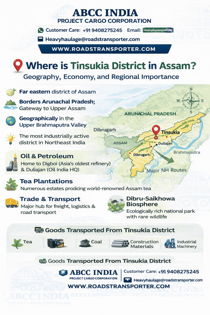 🚚 Tinsukia Truck Transport And Logistics Services Company 1
