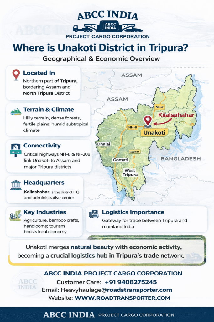📦 Unakoti Goods Transport Services | All India Delivery 1