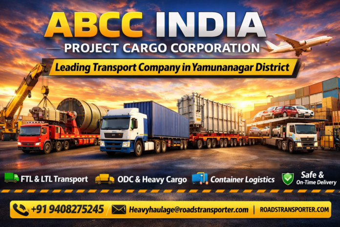 Yamunanagar transport and logistics service company