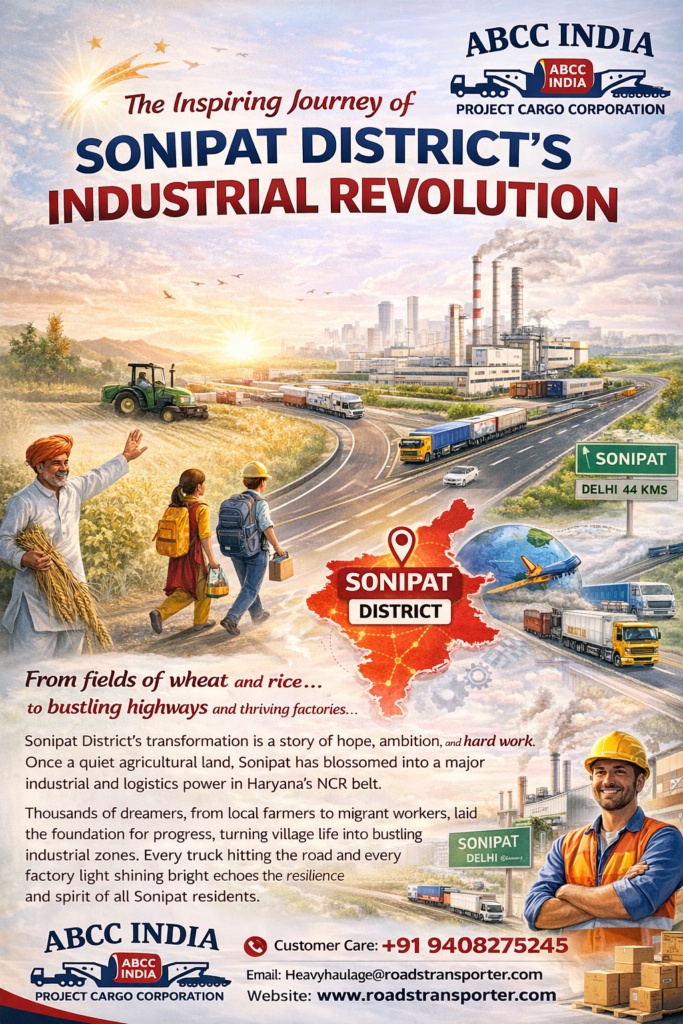 🚛 Top Goods Transport Company in Sonipat – Fast Pan-India Delivery 4