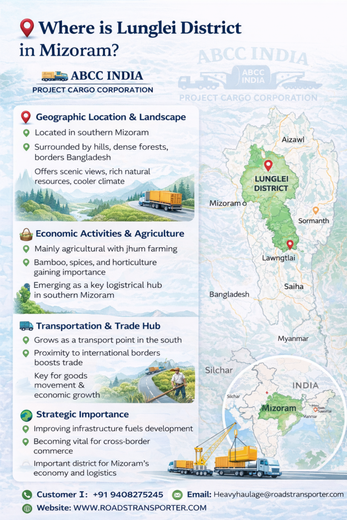 🚛 Lunglei Goods Transport Services | FTL LTL ODC Experts 1