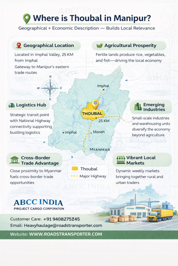 🚚 Thoubal to India Transport Services | FTL LTL ODC 1