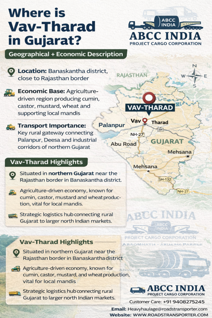 💰 Save 30% on Vav-Tharad Freight | Full Truck & Part Load 1