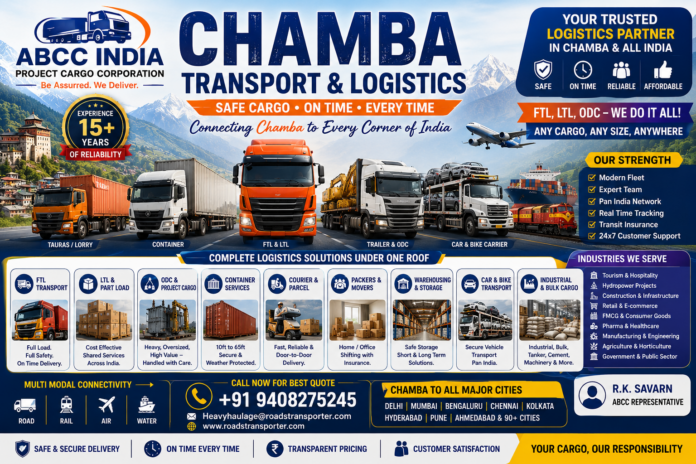 Chamba Transport And Logistics Services Company Chamba Transport And Logistics Services Company