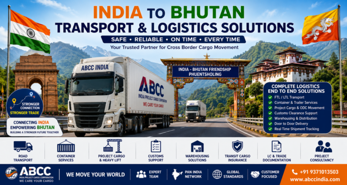India to Bhutan Goods Transportation