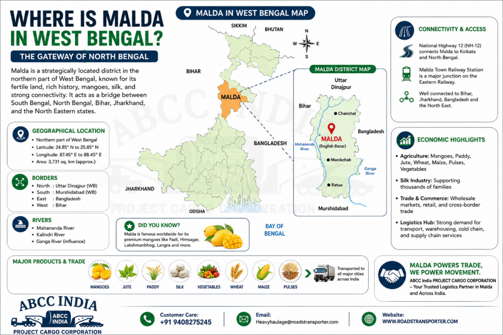 π Malda Freight Transport Company for FTL & LTL Cargo 1
