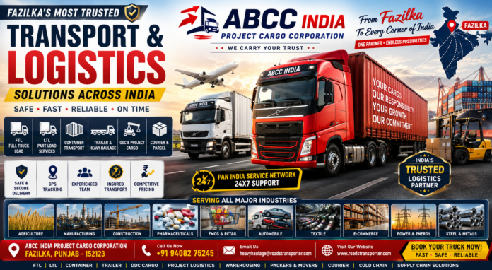 Fazilka Transport and Logistics Service Company Fazilka Transport and Logistics Service Company