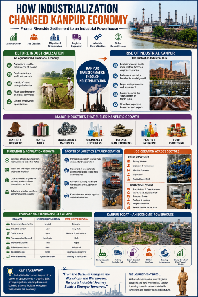 How Industrialization Changed Kanpur Economy