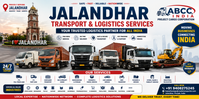 Jalandhar Transport and Logistics Service Company Jalandhar Transport and Logistics Service Company
