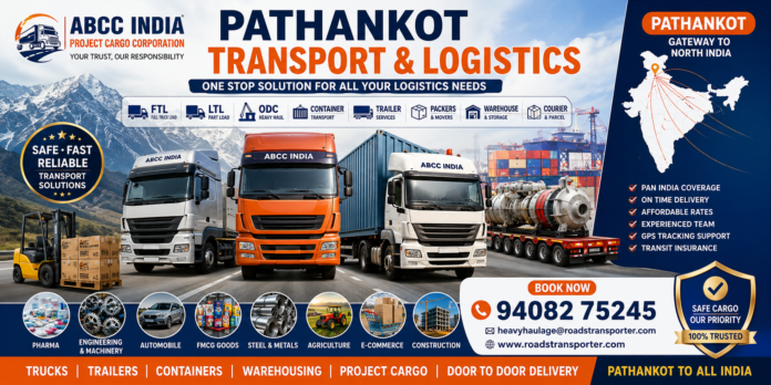 Pathankot Transport & Logistics Services Pathankot Transport & Logistics Services